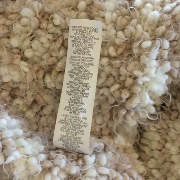 Kensie fuzzy teddy wrap vest - Picture 7 of 7